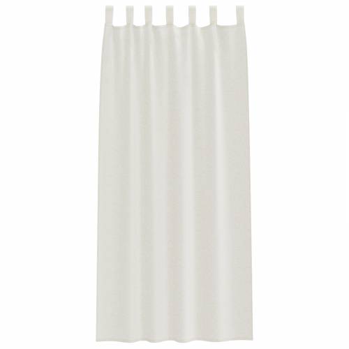 Zavjese sa zavjesama 2 pcs Krem 140 x 245 cm Poliester Cijena