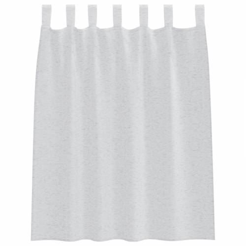 Zavjese sa zavjesama 2 pcs Svjetlosiva 140 x 140 cm Poliester Cijena
