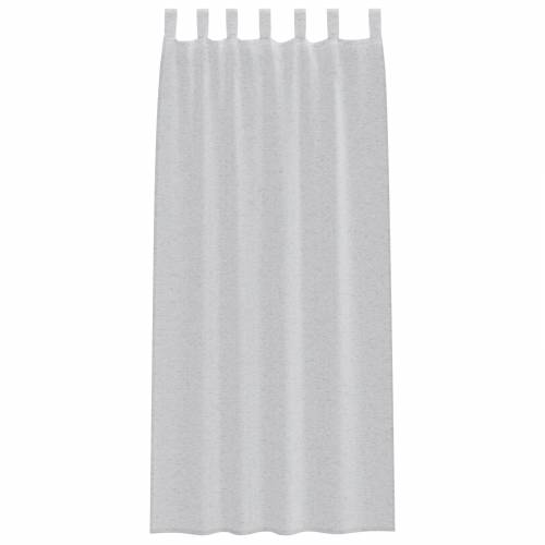 Zavjese sa zavjesama 2 pcs Svjetlosiva 140 x 225 cm Poliester Cijena