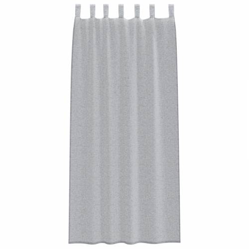Zavjese sa zavjesama 2 pcs Tamnosiva 140 x 260 cm Poliester Cijena