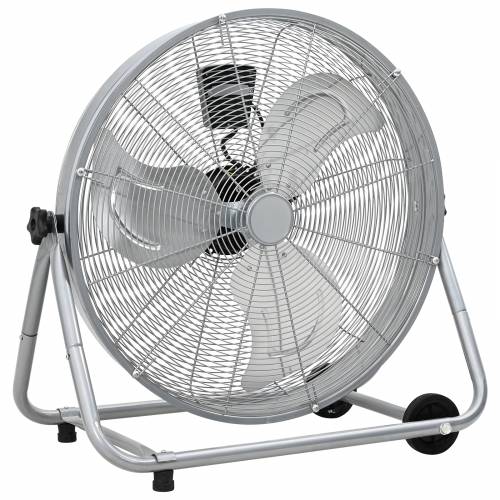 ventilator s kotačima 3 brzine srebrni Φ64 cm Cijena