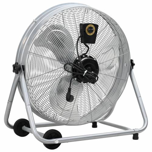 ventilator s kotačima 3 brzine srebrni Φ64 cm Cijena