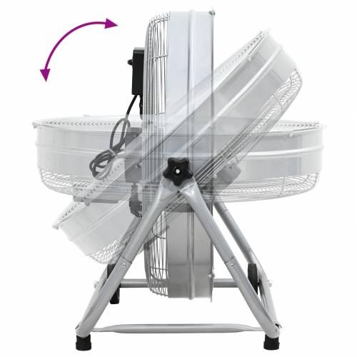 ventilator s kotačima 3 brzine srebrni Φ64 cm Cijena