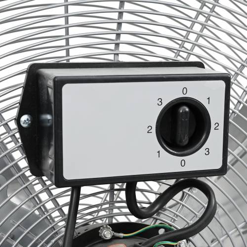 Ventilacijski stroj s kotačima 3 brzine Srebrni Φ77 cm Cijena