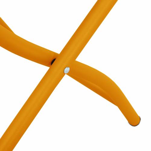 Sklopive Vrtne Stolice 2 kom Mustard Žuta 42x52x82 cm Prah-premazani Čelik Cijena