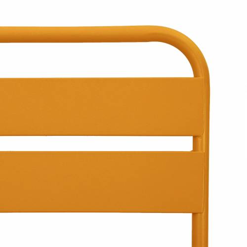 Sklopive Vrtne Stolice 2 kom Mustard Žuta 42x52x82 cm Prah-premazani Čelik Cijena