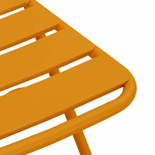 Sklopive Vrtne Stolice 2 kom Mustard Žuta 42x52x82 cm Prah-premazani Čelik Cijena
