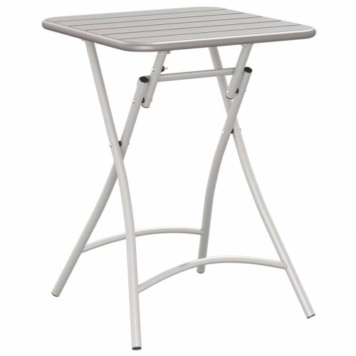 Sekretar stol za vrt Bež 55x55x73 cm Čelik Cijena