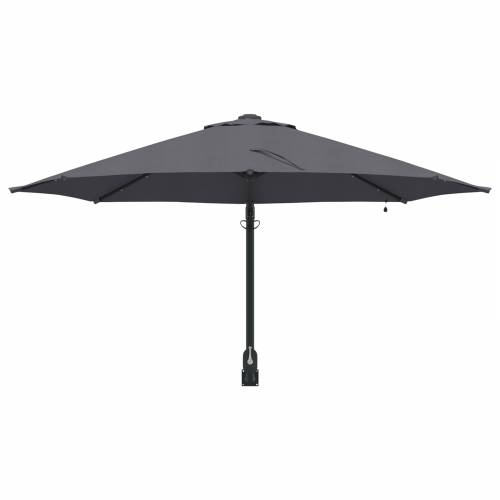 Zidni vrtni suncobran s LED-ovima Antracit 248 cm Cijena