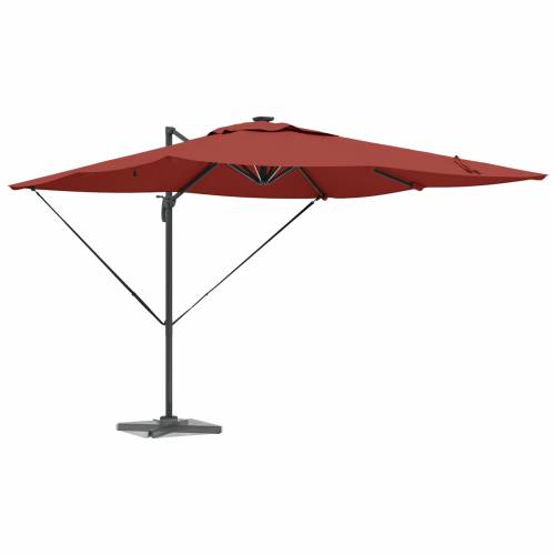 Roma svjetiljka s LED lampama u terakoti - 286 x 285 x 270 cm, aluminij. Cijena