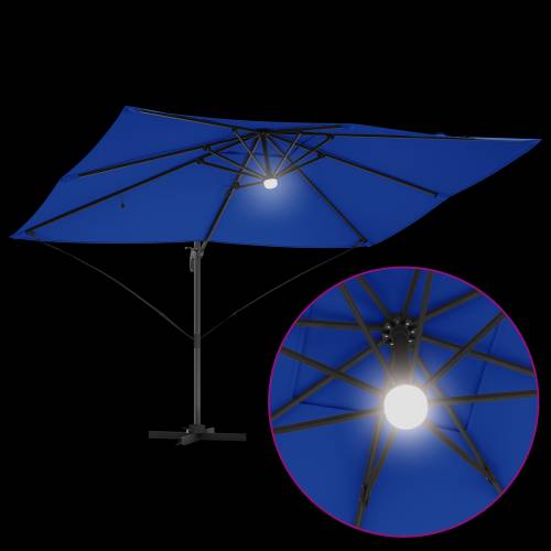 Azure plavi kantilever suncobran Azure plavi Poliester suncobran Cijena