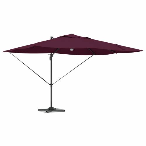 Suncobran s nosačem - Bordo crvena Bordo crvena Metal i tkanina Cijena