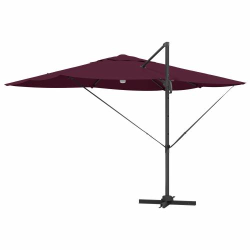 Suncobran s nosačem - Bordo crvena Bordo crvena Metal i tkanina Cijena