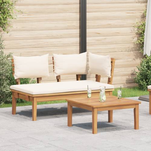 Set od 2 komada klupe od punog drva teak Cijena
