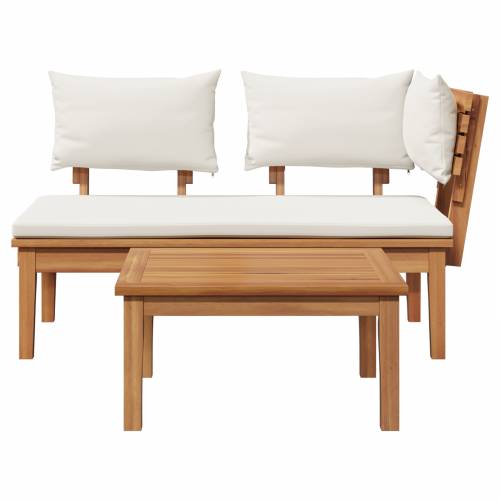Set od 2 komada klupe od punog drva teak Cijena