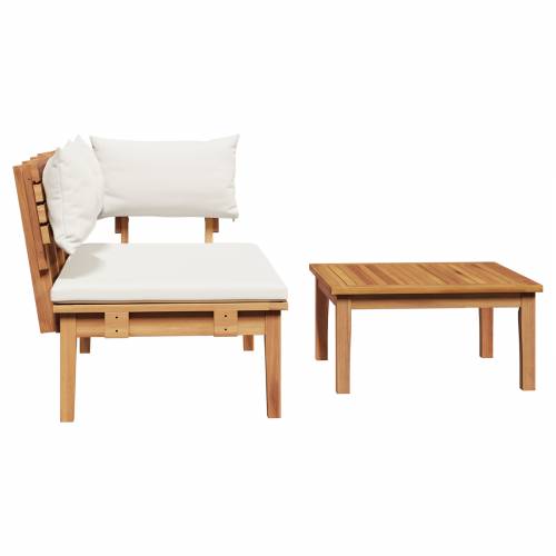 Set od 2 komada klupe od punog drva teak Cijena