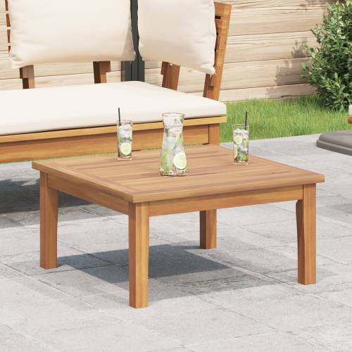 Vrtni stol 60x60x30 cm od čvrstog drva tikovine Cijena