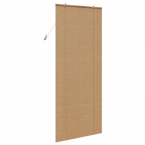 Zavjese i sjenila sa zavjesama Svijetlosmeđa 90 x 220 cm bambus Cijena