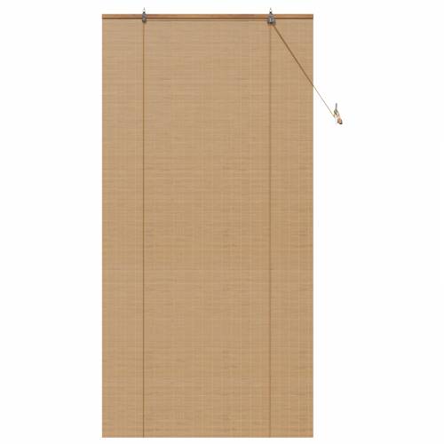 Zavjese i sjenila Svijetlosmeđa 120 x 220 cm bambus Cijena
