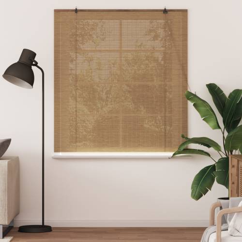 Zavjese i sjenila Svijetlosmeđa 150 x 160 cm bambus Cijena