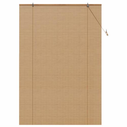 Zavjese i sjenila Svijetlosmeđa 150 x 220 cm bambus Cijena