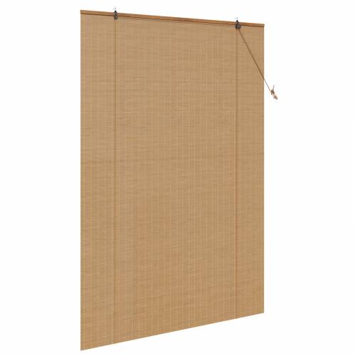 Zavjese i sjenila Svijetlosmeđa 150 x 220 cm bambus Cijena