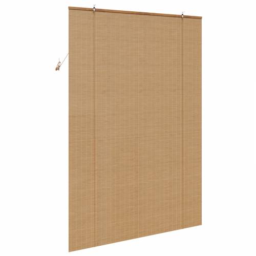 Zavjese i sjenila Svijetlosmeđa 150 x 220 cm bambus Cijena