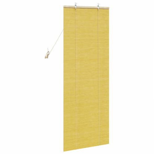Zavjese i sjenila sa zavjesama Žuta 60 x 160 cm bambus Cijena