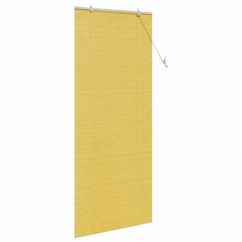 Zavjese i sjenila sa zavjesama Žuta 90 x 220 cm bambus Cijena