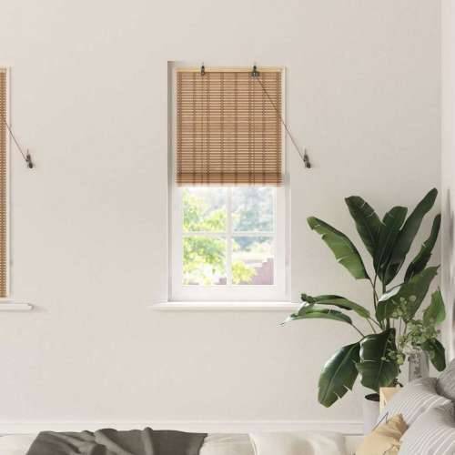 Zastore i sjenila sa zavjesama Svijetlosmeđa 60 x 160 cm Bambus Cijena