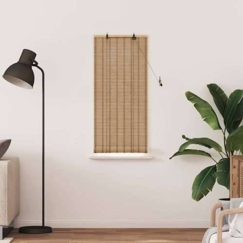 Zastore i sjenila sa zavjesama Svijetlosmeđa 60 x 160 cm Bambus Cijena