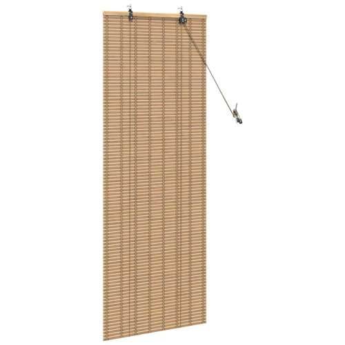 Zastore i sjenila sa zavjesama Svijetlosmeđa 60 x 160 cm Bambus Cijena