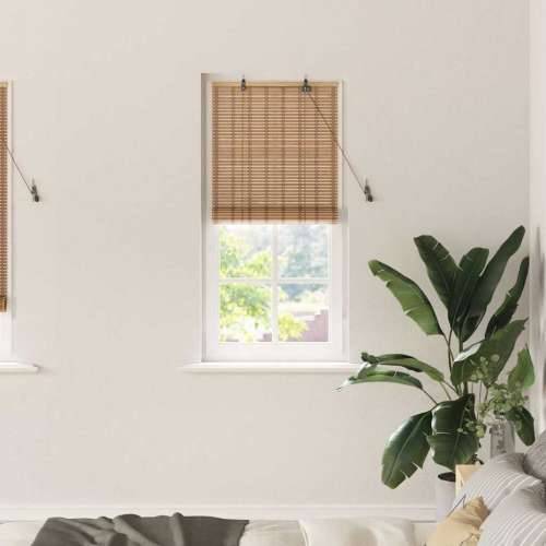 Zastore i sjenila sa zavjesama Svijetlosmeđa 60 x 160 cm Bambus Cijena