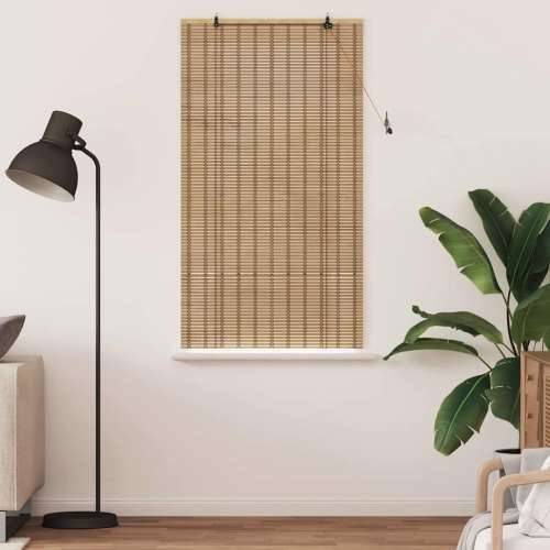 Zastore i sjenila sa zavjesama Svijetlosmeđa 80 x 160 cm Bambus Cijena
