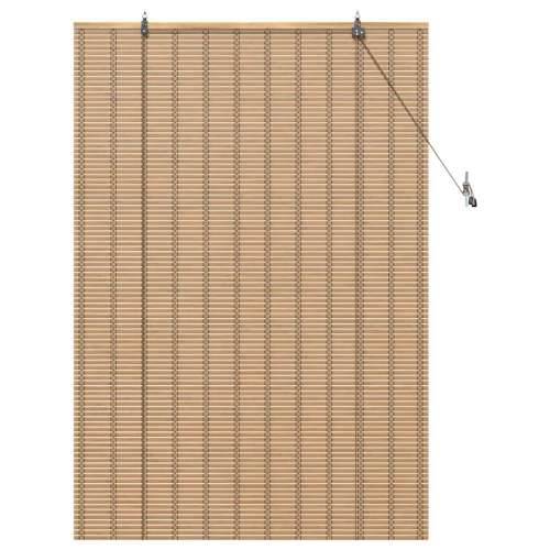 Zastore i sjenila Svijetlosmeđa 120 x 160 cm Bambus Cijena