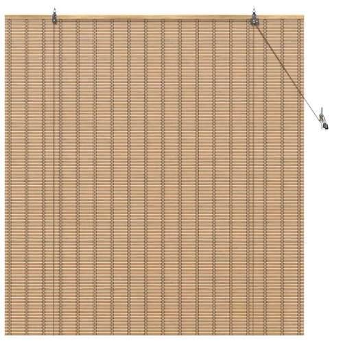 Zastore i sjenila Svijetlosmeđa 140 x 160 cm Bambus Cijena