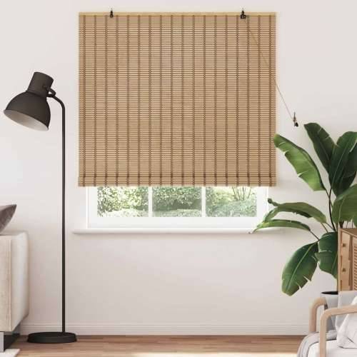 Zastore i sjenila Svijetlosmeđa 140 x 220 cm Bambus Cijena