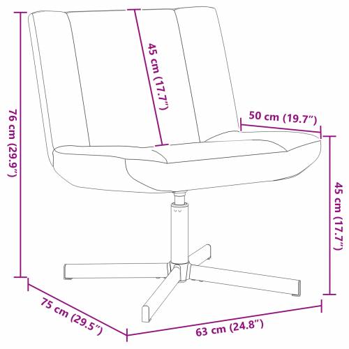 Naslonjač Krem Tkanina Srednji Ergonomski Naslonjač Kvadratni Cijena