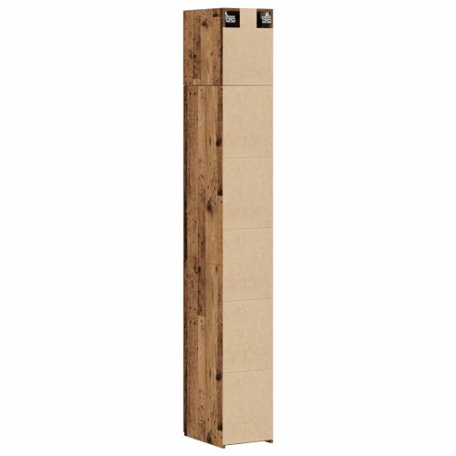uski ormar staro drvo 30x42.5x225 cm inženjersko drvo Cijena