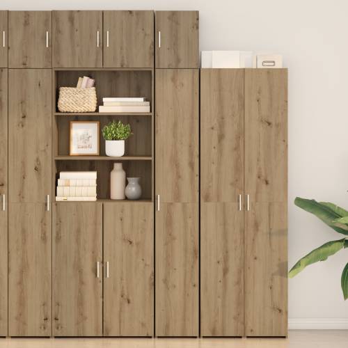 Tanki skladišni kabinet Artisan hrast 30x42.5x225 cm Konstruirano drvo Cijena
