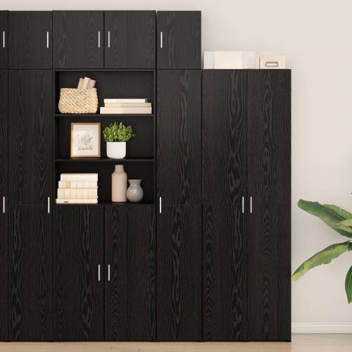 tanki spremnik crni hrast 30x42.5x225 cm konstruirano drvo Cijena