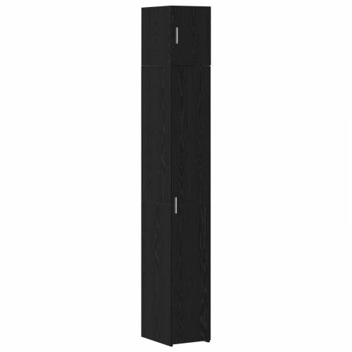 tanki spremnik crni hrast 30x42.5x225 cm konstruirano drvo Cijena