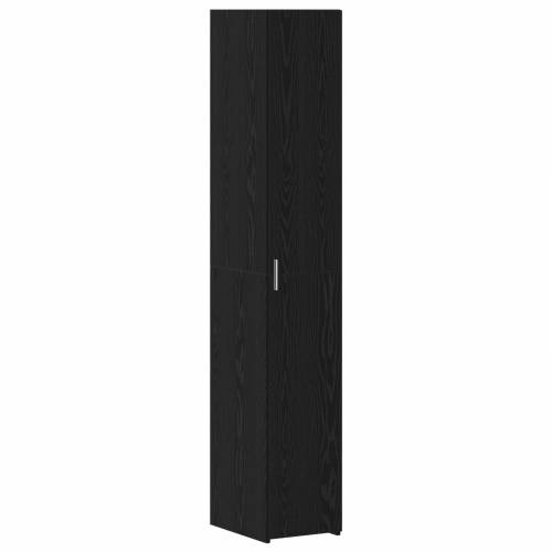 tanki spremnik crni hrast 30x42.5x225 cm konstruirano drvo Cijena