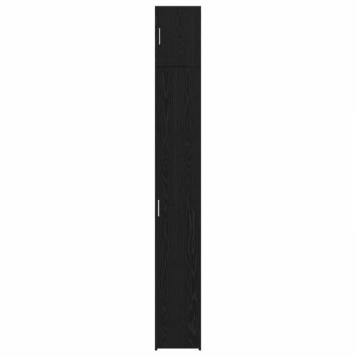 tanki spremnik crni hrast 30x42.5x225 cm konstruirano drvo Cijena