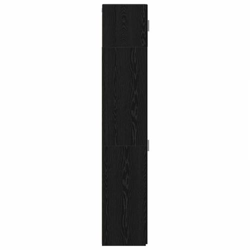 tanki spremnik crni hrast 30x42.5x225 cm konstruirano drvo Cijena