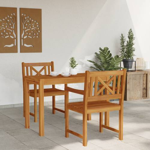 vrtne stolice 2 kom 56x56x90 cm čvrsto drvo akacije Cijena