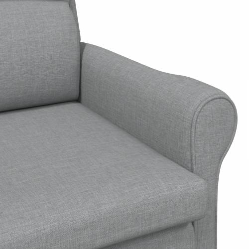 Moderna fotelja Svjetlosiva Poliester, drvo Srednja Ergonomska Cijena