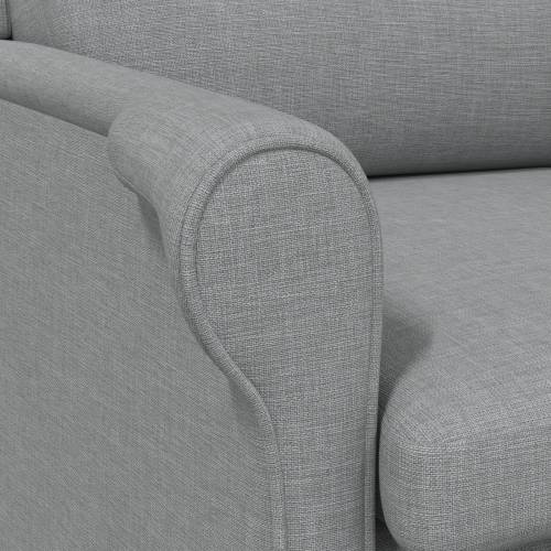 Moderna fotelja Svjetlosiva Poliester, drvo Srednja Ergonomska Cijena