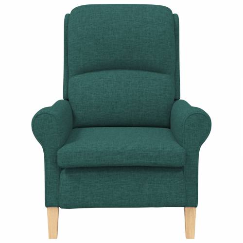 Moderna fotelja Tamnozelena Tkanina, Drvo Standard Ergonomska Cijena