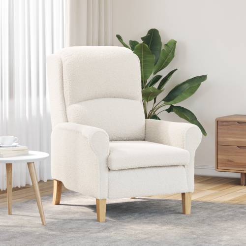Ergonomska Fotelja Krem Tkanina, Drvo Standard Ergonomska Cijena